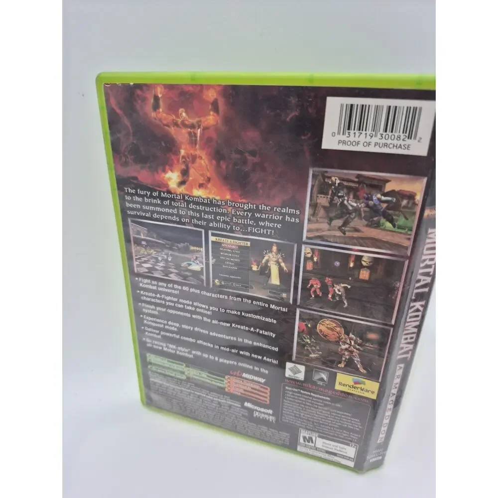 Mortal Kombat: Armageddon (Microsoft Xbox, 2006) CIB Complete Tested Working